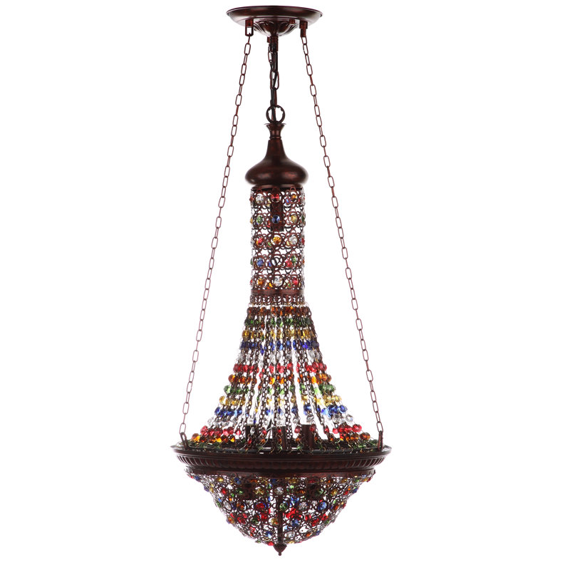 7 - Light Dimmable Empire Chandelier