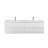 Andella 71 " W Wall Mounted 2 Double Vanity Bathroom Vanity With Solid Surface Top