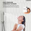 Ensemble de robinet de douche à double fonction, système de douche à pression équilibrée avec douchette-106893500
