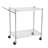 Metal Mesh Cart With Wheels-100843036