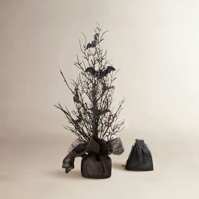 Jetlink Crafts Lighted Bats Tabletop Tree