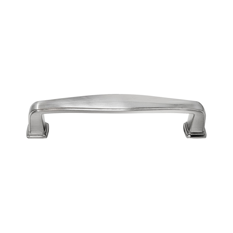 Poignée barre 3 3/4 po Summerland, Nickel satiné