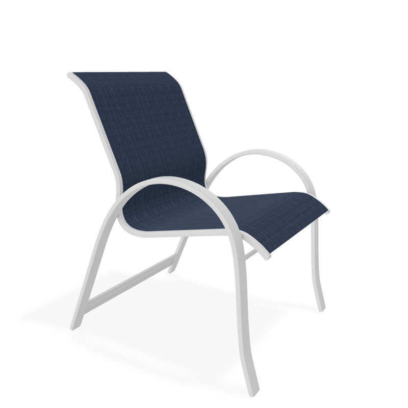 Aruba 1 Outdoor Dining Armchair, White