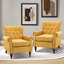 Fauteuil capitonné 29,5 po Anine-70991197