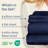 4 Piece 400 Thread Count Cotton Sheet Set – Extra Deep Pocket, Cooling, Breathable & Soft Bedding-106537229-106537232