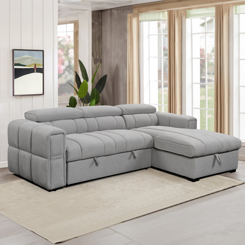 Timon 102 in. Right Facing Sleeper Sectional