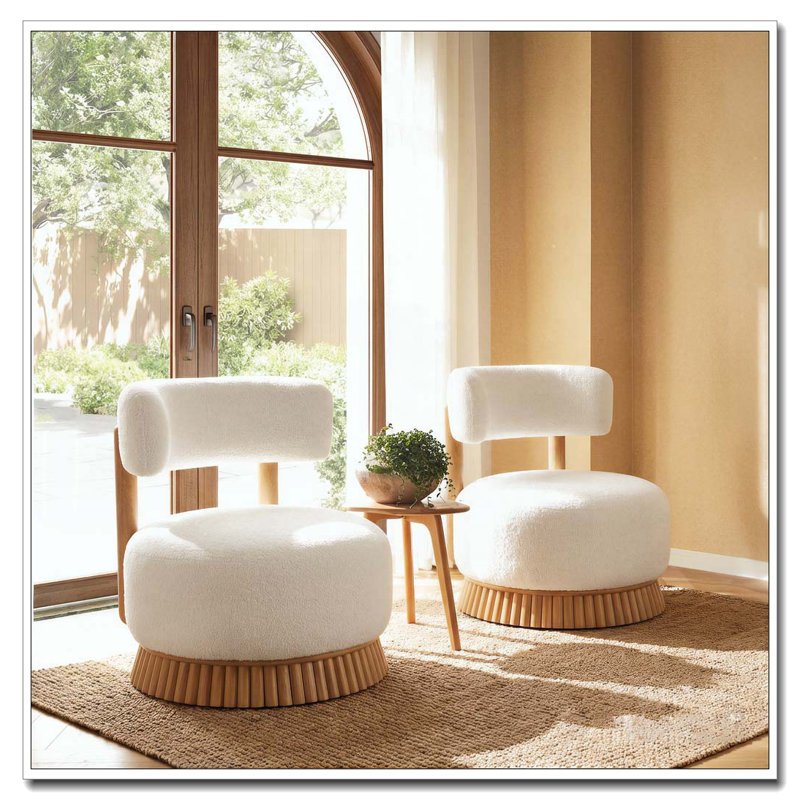 Ensemble de chaises Modern Farmhouse, Beige, 2