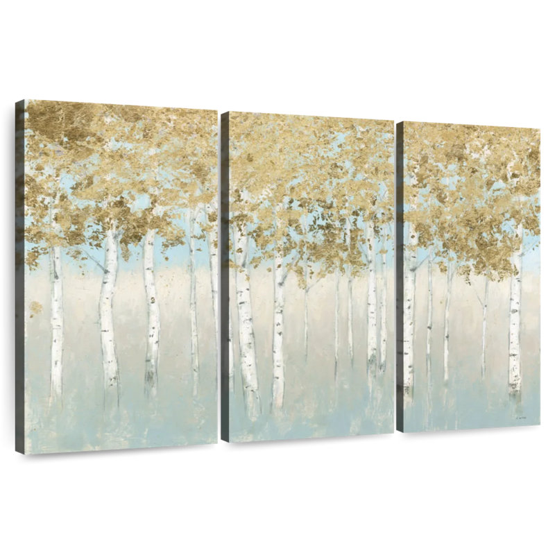 Alvord Shimmering Forest, 42" H x 65" W