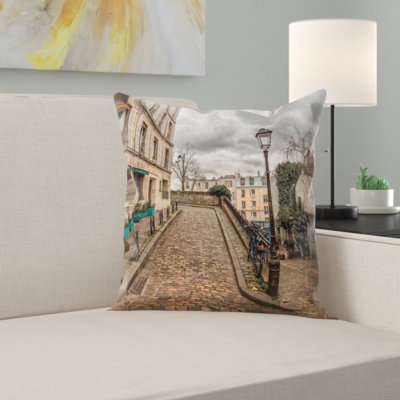 Housse et insert de coussin carré Paris