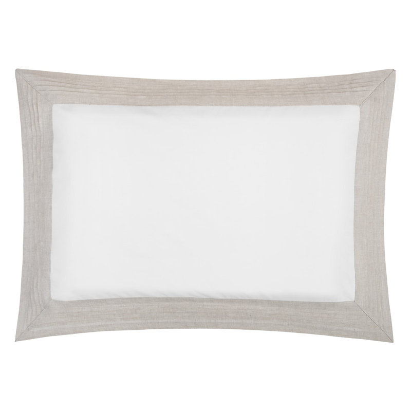 Pleated Linen_Shams, King