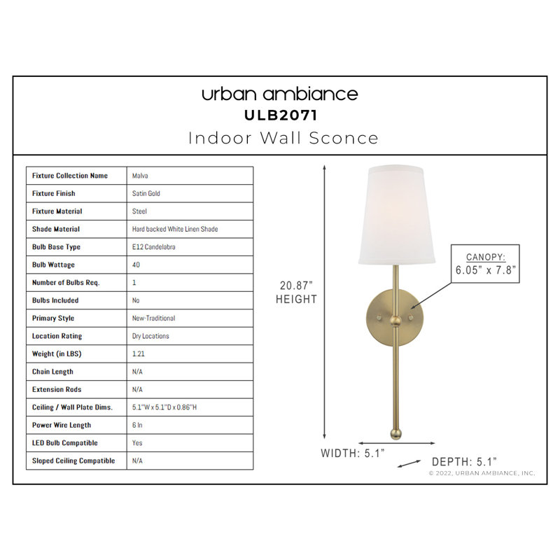 Gemari Wallchiere, Satin Gold