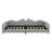 Full size Upholstered Daybed, Sherpa Fabric Sofabed with Cloud-Shaped Backrest, No Box-spring Needed-2075068476