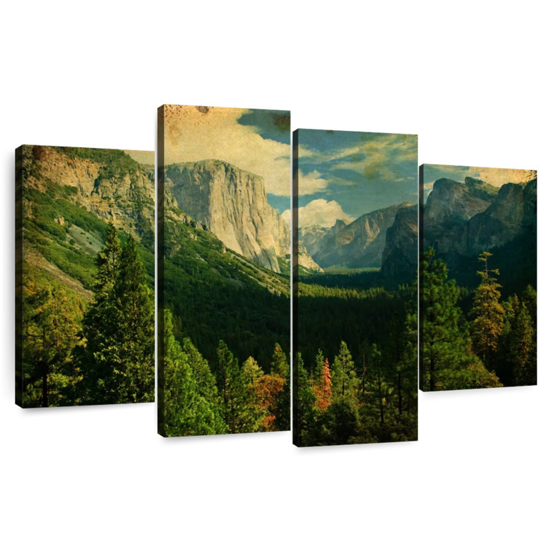 Parc national Alvord Grunge Yosemite, H 54 po x l 84 po