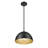 Alyvia 12 inch Matte Black 1 Light Pendant-123223086