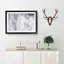 Moving Away in Abstract - Framed Print-55727382-55727383