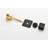 Shower Flow Regulating Controller Adjuster Valve - 3/4" Matt Black, Cast Metal, Brass, Extra High Flow, Adjustable Handle For Precise Control Volume Water