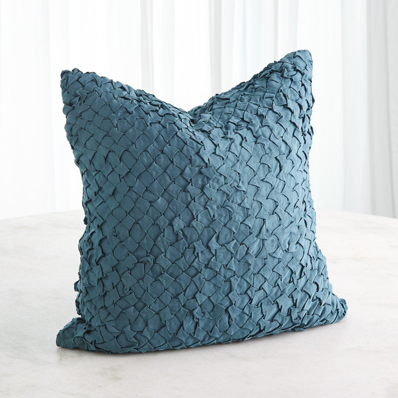Euro Pillow Cover & Insert, Blue