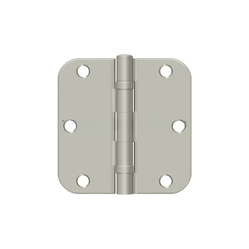 Steel Hinge, Brushed Nickel