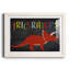 Triceratops - Impression sur papier encadré-1417169832-1417169839