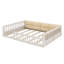Lit plateforme tapissier moderne, garde-corps de protection inclus-793610133