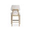 Chaise de comptoir rembourrée