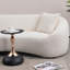 Canapé minimaliste incurvé pour divers espaces, ultra-confortable et élégant