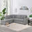 Sleeper Sofa Bed, 2 In 1 Pull Out Sofa Bed L Shape Couch With Storage Ottoman For Living Room, Bedroom Couch And Small Apartment-1332831169