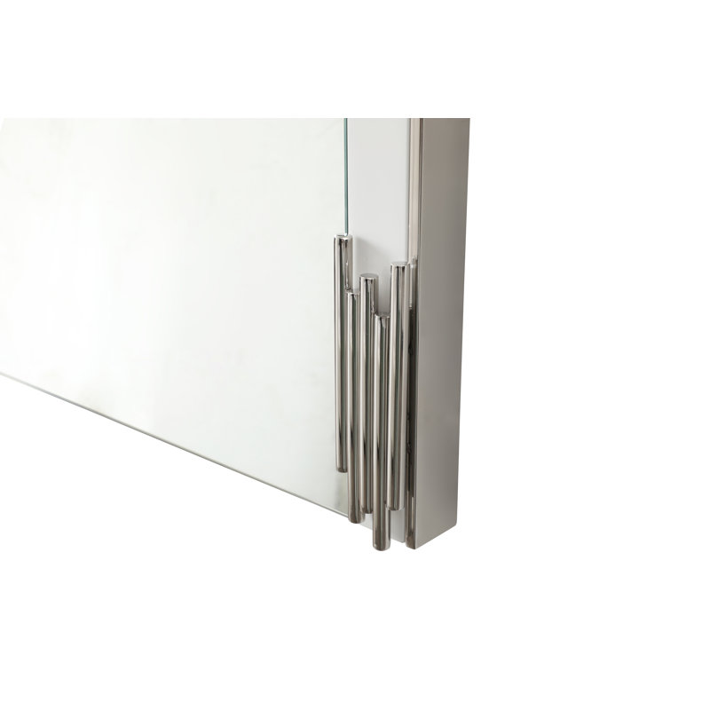 Annaie Metal Rectangle Wall Mirror