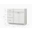 Meuble-lavabo simple 39 po avec base à tiroir Disar-111530652
