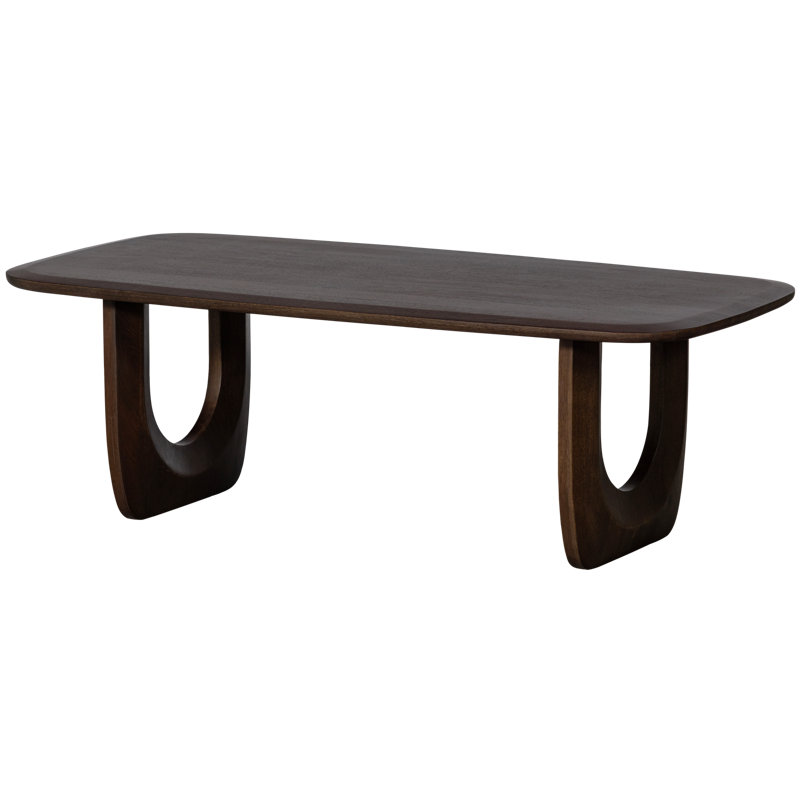 Frequent Solid Wood Sled Coffee Table