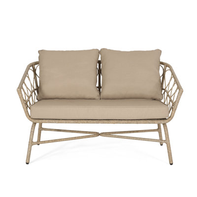 PE Rattan Loveseat