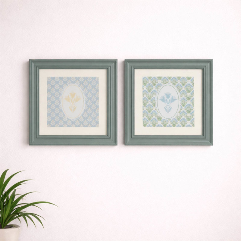 Framed Floral Wall Print