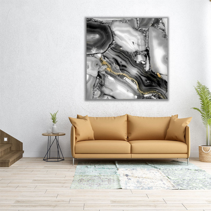 Marble Fashion 5 - reproduction d'art sur toile, H 20 po x l 20 po