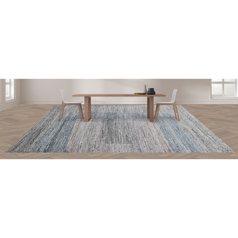Wool Area Rug, Rectangle 9' x 12'