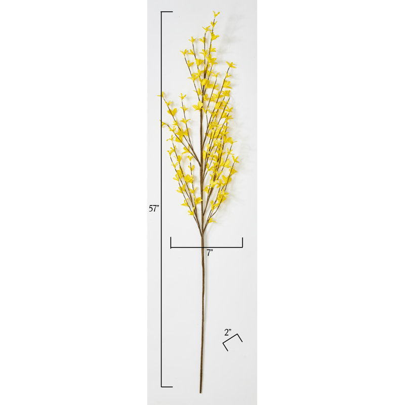 57" Artificial Forsythia Spray