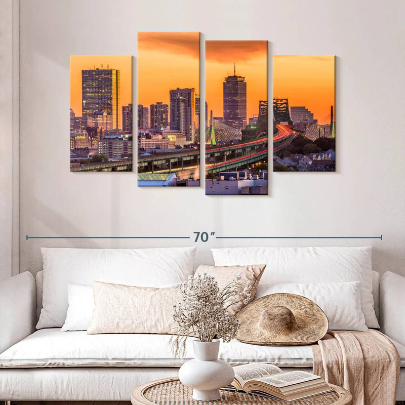 Sirci Boston Sunset Drive, H 32 po x l 52 po