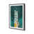 Weathered Zinc Single Picture Framed