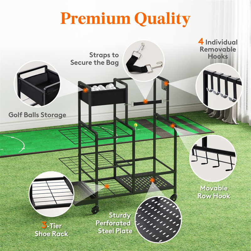 Metal Sports Rack