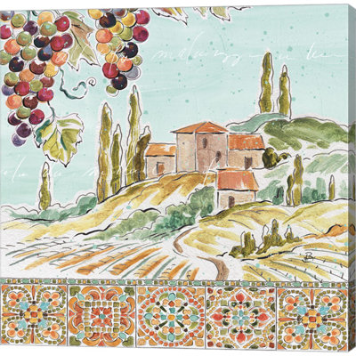 «Tuscan Breeze III» par Daphne Brissonnet, art mural sur toile