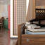 Commode 12 tiroirs Mid-Century avec base en bois, armoire de rangement spacieuse pour l'organisation de la chambre à coucher et du salon