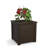 Lakeland Square Resin Planter with Water Reservoir-1947375405-1947375408