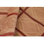 Tapis géométrique orange en laine noué à la main 7 pi 10 po x 9 pi 8 po Baccio