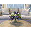 Faux Floral Arrangement with Lilacs and Berries