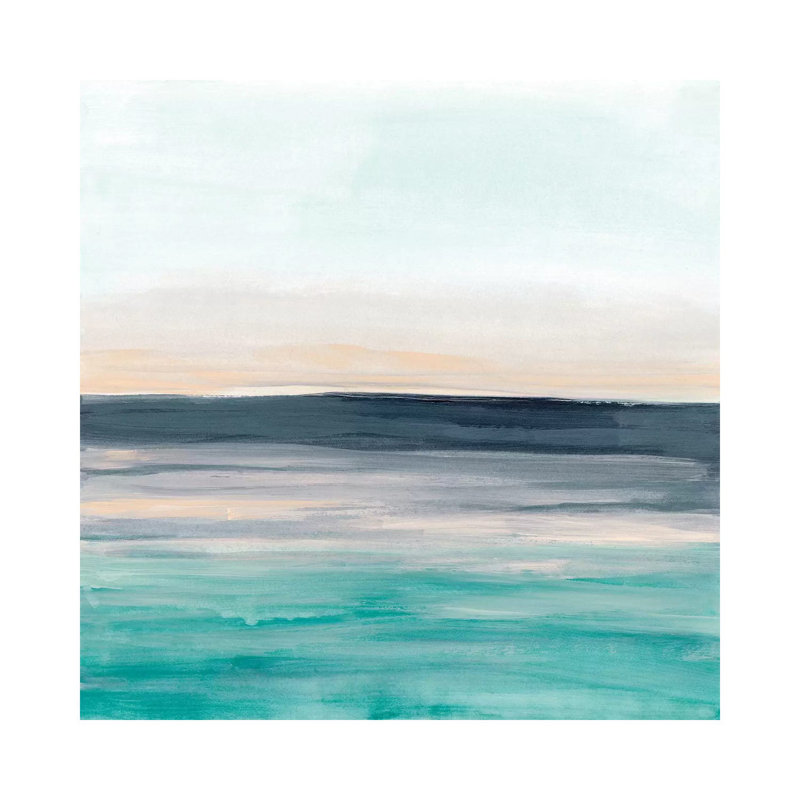Sea Rise II by June Erica Vess - Wrapped Canvas Gallery-Wrapped Canvas Giclée, 66.04cm H x 66.04cm W