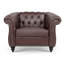 Fauteuil d'appoint l 39 po Chesterfield-975843278