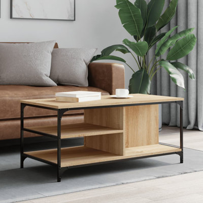 Dipali Four Leg Coffee Table with Storage