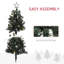 Arbre de Noël artificiel 5 pi avec lumières DEL et décorations