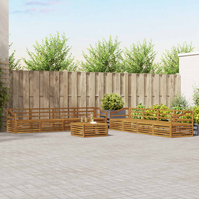 325cm Wide Patio Sectional Set