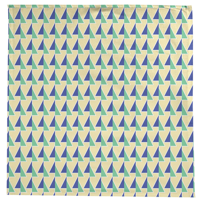 Flèches Nappe, Bleu / Jaune / Vert