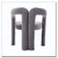 Fauteuil de cuisine en velours rembourré-308422385